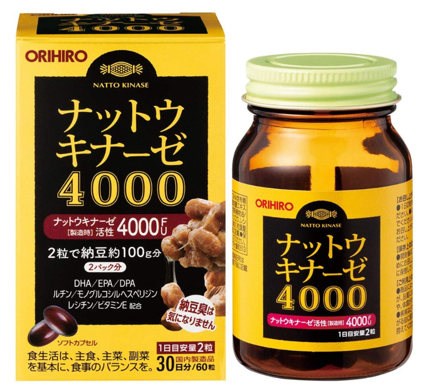 오리히로 낫토키나제4000 (60정)