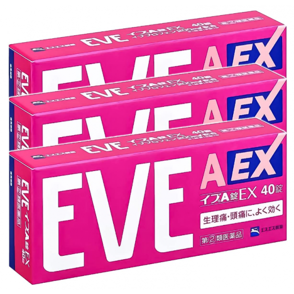 이브 진통제 A EX 40정 (3개 묶음 할인)