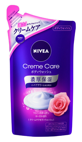 NIVEA 니베아 크림케어 바디워시 프렌치 가든 로즈의 향기 리필 360ml