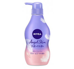 NIVEA 니베아 엔젤 바디워시 플라워 복숭아의 향기 펌프 480ml