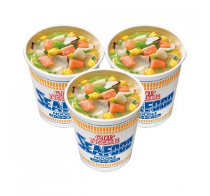 닛신 컵누들 씨푸드 컵라면 75g 3개 세트
