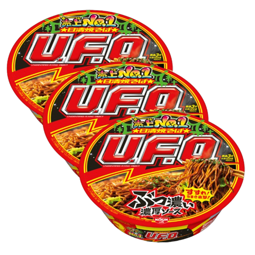 닛신 청일 UFO 야끼소바 (3개 세트)