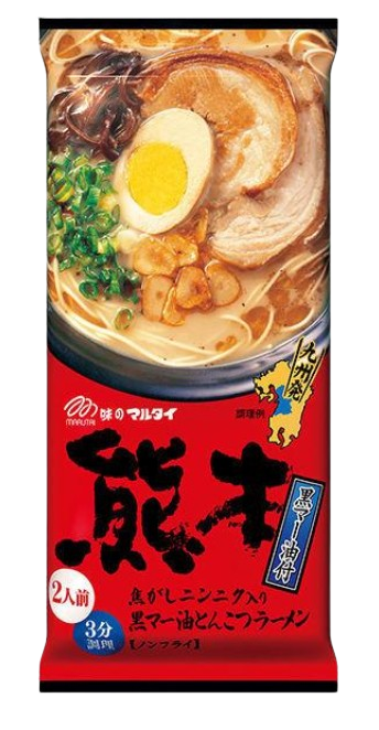 마루타이 구마모토 블랙마크 오일 뼈라면186g