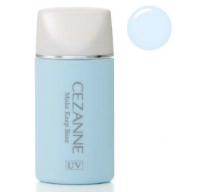 CEZANNE 세잔느 피지 방지 메이크업베이스(라이트 블루) 30ml