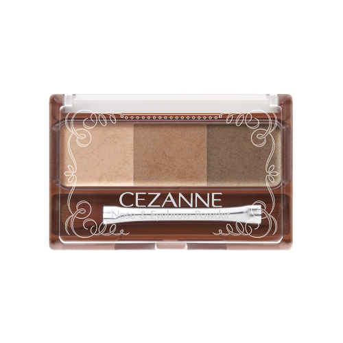 CEZANNE 세잔느 코&아이브로우 파우더02 (네츄럴브라운)