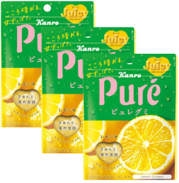 칸로 퓨레 구미 레몬맛 56g (3개 세트)