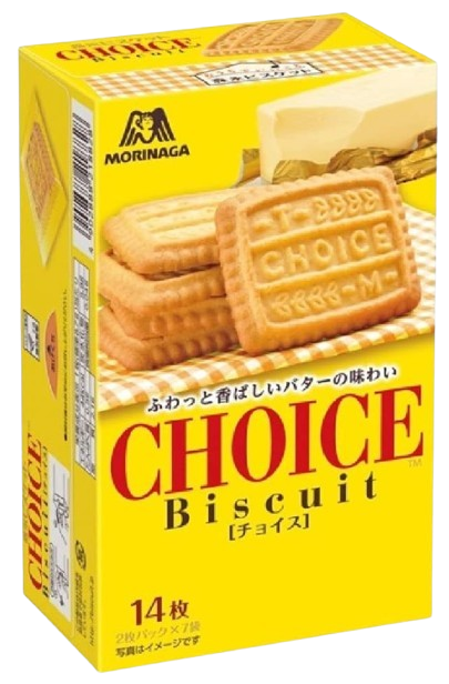 모리나가 초이스 비스킷 (14개입)