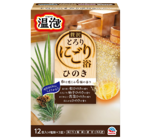 온포 토로리 탄산탕 히노키 입욕제 12개입