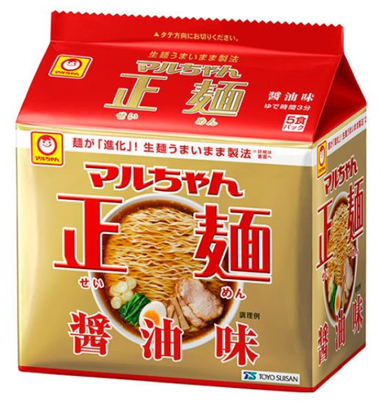 마루짱 봉지라면 간장맛 5개입