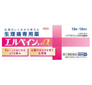 엘페인 코와 생리통 진통제 12정