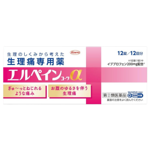 엘페인 코와 생리통 진통제 12정