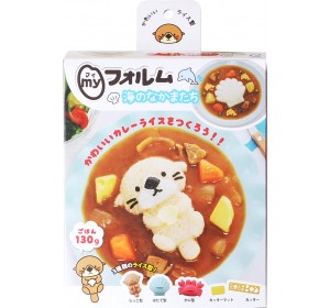 어니스트 데코 카레 (라이스형) 바다 카레 데코레이션 (바다의 친구들)