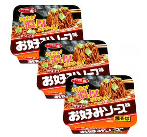 삿포로 오코노미야끼맛 야키소바 3개 세트