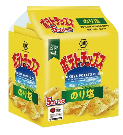 코이케야 감자칩 김소금맛 5개입
