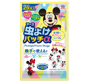 아스 미키 미니 벌레 패치 스티커 24매입