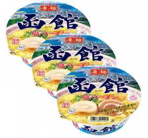 야마다이 하코다테 소금라면 108g 3개 세트