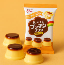 글리코 푸칭 푸딩 커스터드 120g
