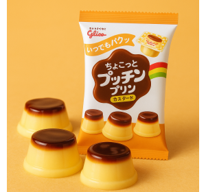 글리코 푸칭 푸딩 커스터드 120g