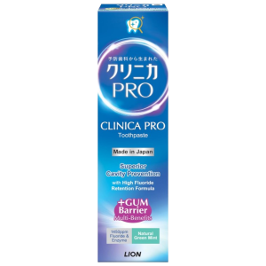 크리니카 PRO plus 치주장벽 치약 내추럴 그린민트 95g