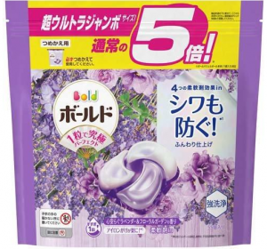 보루도 젤볼 4D 라벤더플로럴 가든향 세제 리필 55개입