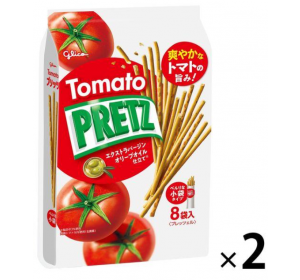에자키글리코 프리츠 토마토맛 2개 세트