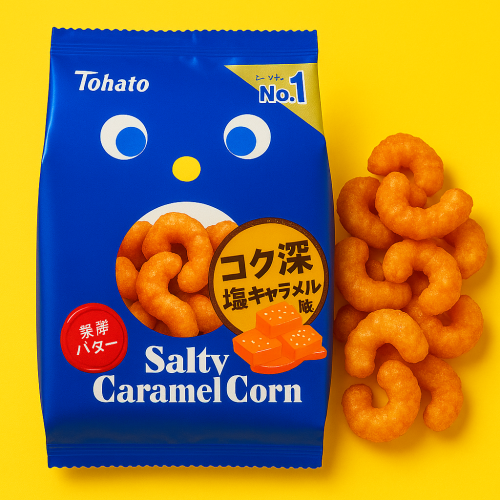 토하토 소금 카라멜콘 67g