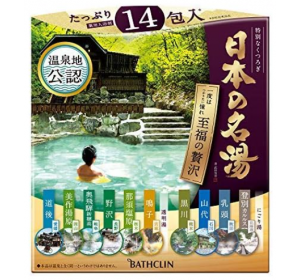 일본의 명탕 지복의 사치 입욕제 14포
