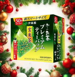 이토엔 프리미엄 녹차 함유 현미차 50개입
