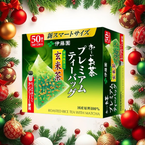 이토엔 프리미엄 녹차 함유 현미차 50개입