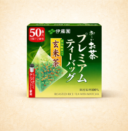 이토엔 프리미엄 녹차 함유 현미차 50개입