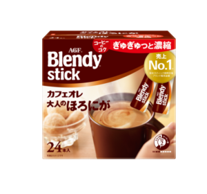 AGF 브랜디 스틱 카페오레 진한맛 24개입