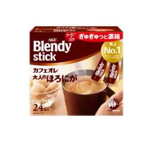 AGF 브랜디 스틱 카페오레 진한맛 24개입