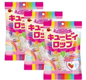 부르봉 큐비롭 캔디 100g 3개 세트