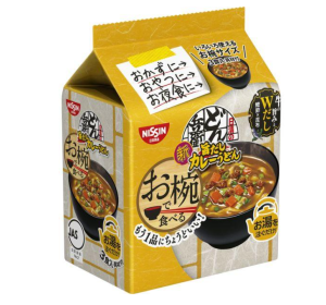 닛신식품 그릇에 먹는 돈베이 카레우동 3개입 1개