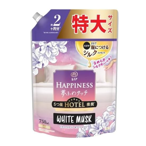 레노아 해피니스 화이트머스크의 향기 섬유유연제 리필용 750ml