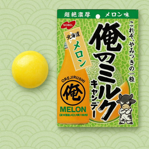노벨 나의 홋카이도 메론우유 사탕 80g
