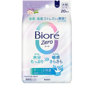 비오레 제로 시트 가련한 플로럴향 20매