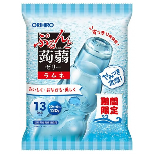 오리히로 곤약젤리 파우치 라무네 6개입