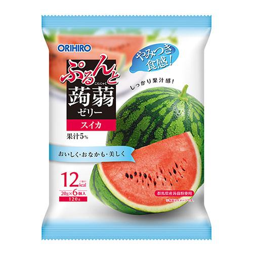 오리히로 곤약젤리 파우치 수박 6개입