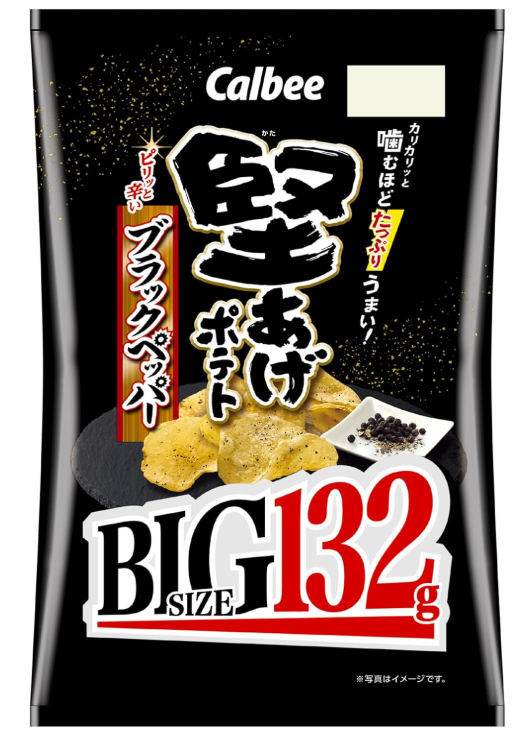 칼비 튀김 포테이토 블랙 페퍼 BIG 132g