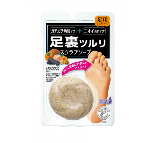 BCL 츠루리 발바닥 닦기 스크럽 비누 80g