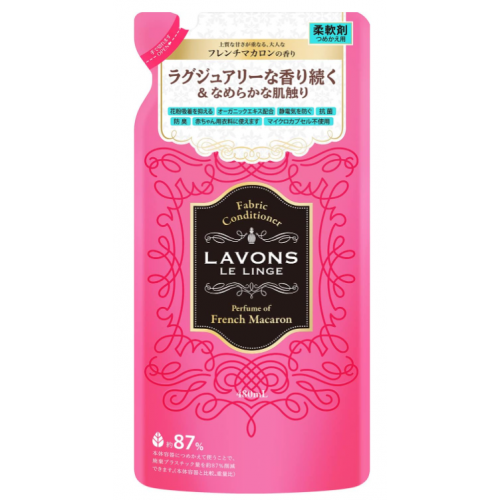 라봉 섬유유연제 프렌치 마카롱 리필 480g