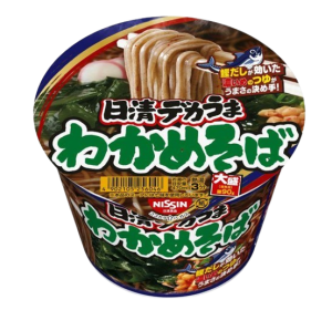 닛신 데카우마 미역소바 컵라면