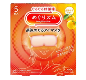 메구리즘 증기 안대 유자향 5개입