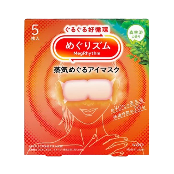 메구리즘 증기 안대 삼림욕향 5개입