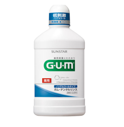 GUM 덴탈린스 가글 무알코올 500ml