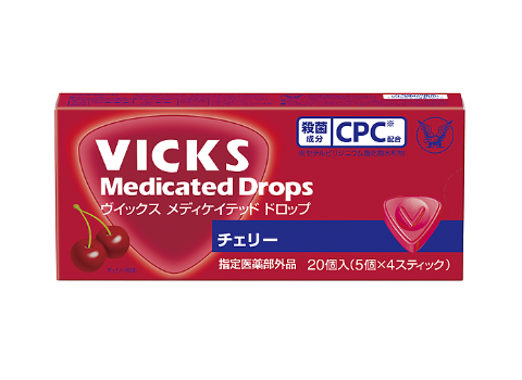 다이소제약 빅스 목사탕 체리 20개입