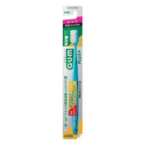 GUM 플러스 덴탈브러쉬 칫솔 466호 보통모
