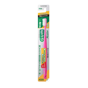 GUM 플러스 덴탈브러쉬 칫솔 226호 부드러운모