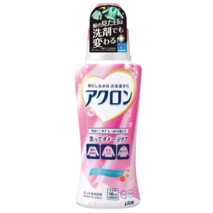 라이온 아크론 의류 세제 플로럴 부케향 450ml